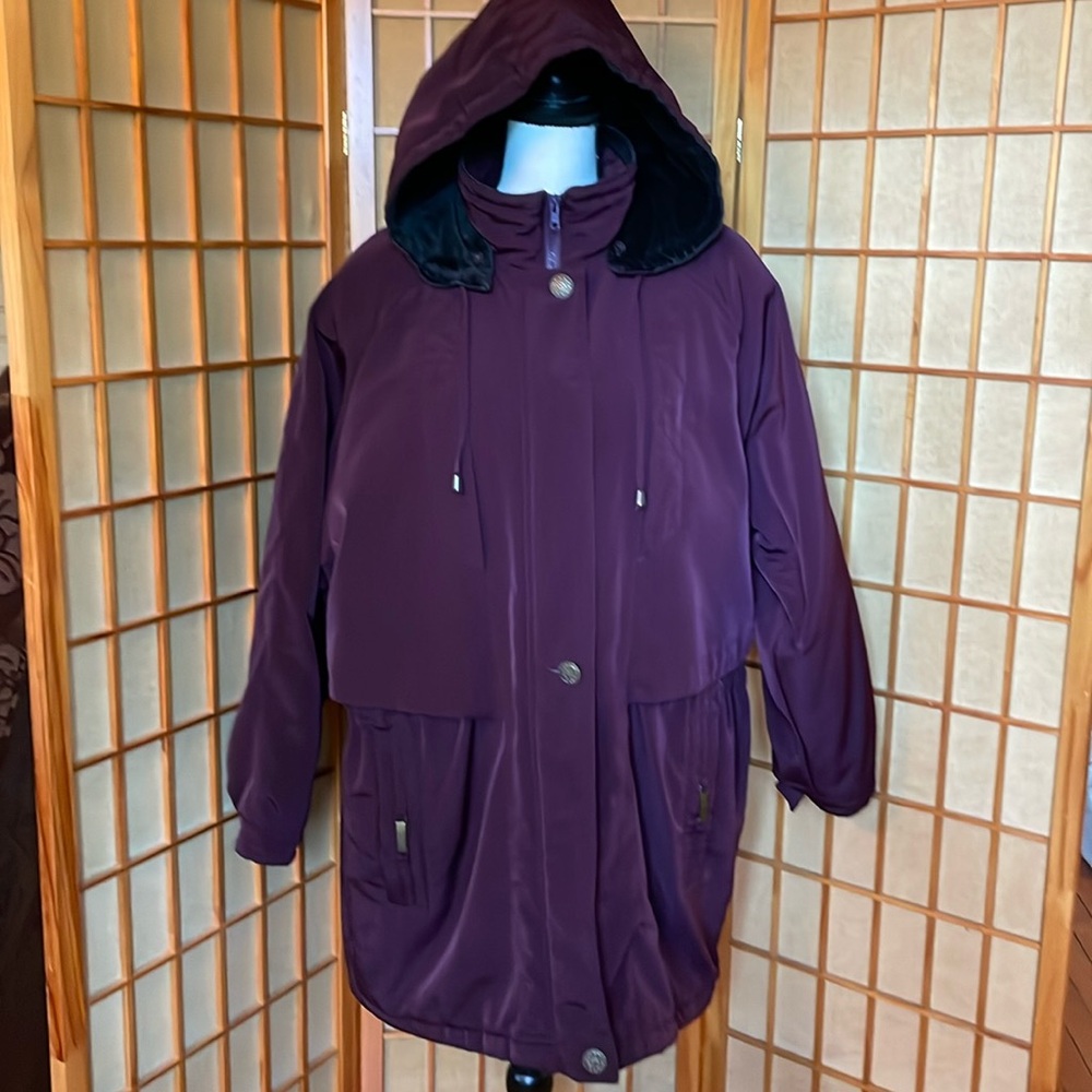 CBO Coat Jacket All Weather Purple Jacket Coat